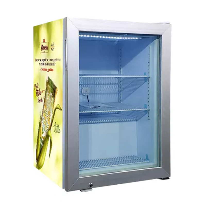glass door display freezer